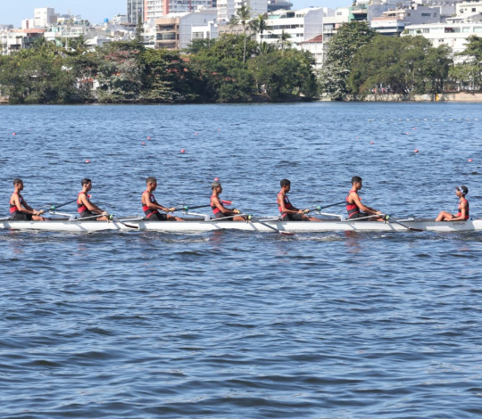 Flamengo fica em segundo lugar na 4º Regata Estadual de remo