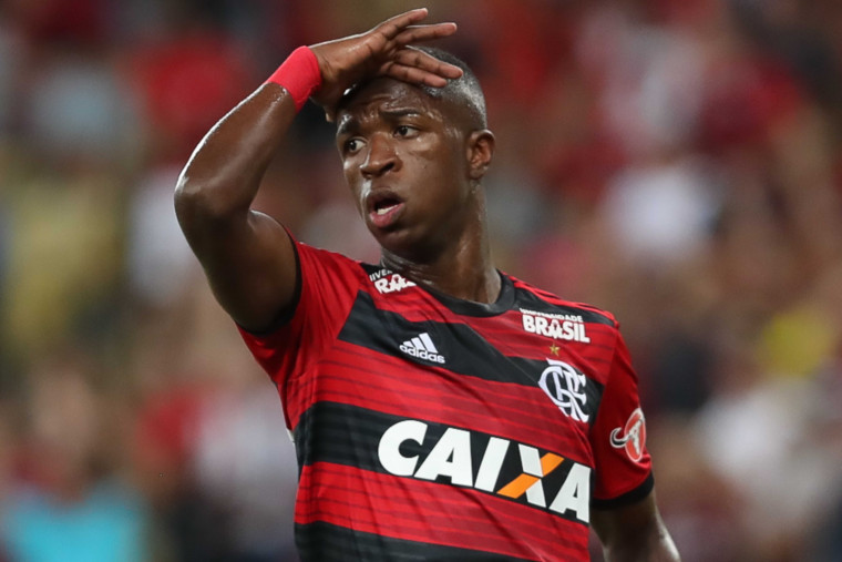 Vinicius Junior comenta empate e gol marcado no Maracanã