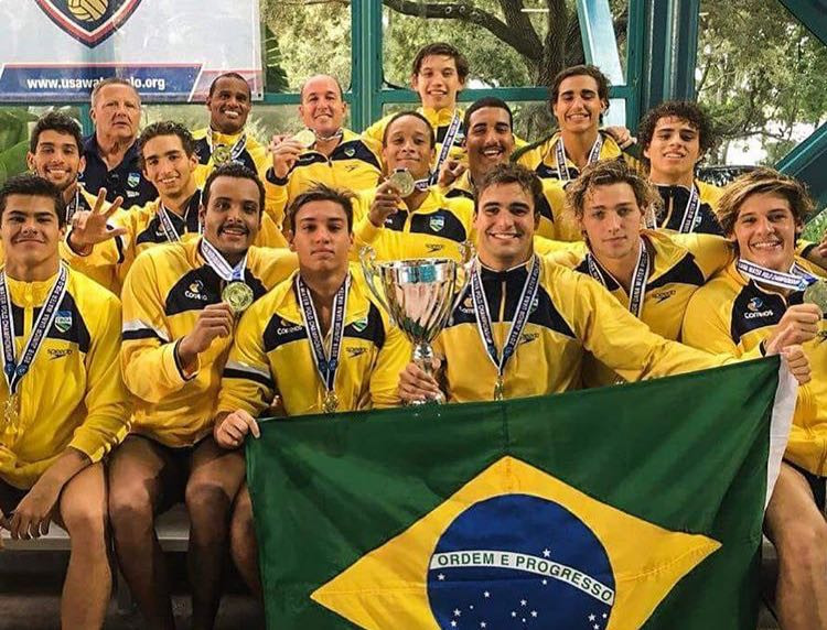 Mateus Stellet e Nicholas Fichman conquistaram o título Pan-Americano Sub-19 com a Seleção Brasileira (Foto: Reprodução Instagram)
