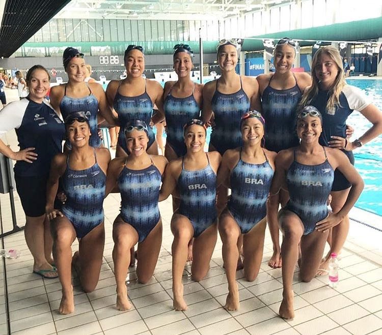 Seleção Brasileira que disputa o Campeonato Mundial Júnior conta com três rubro-negras (Foto: Reprodução Instagram)
