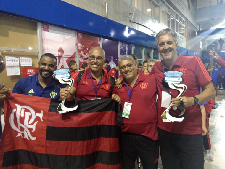O Flamengo terminou a competição com a terceira colocação geral no quadro de medalhas