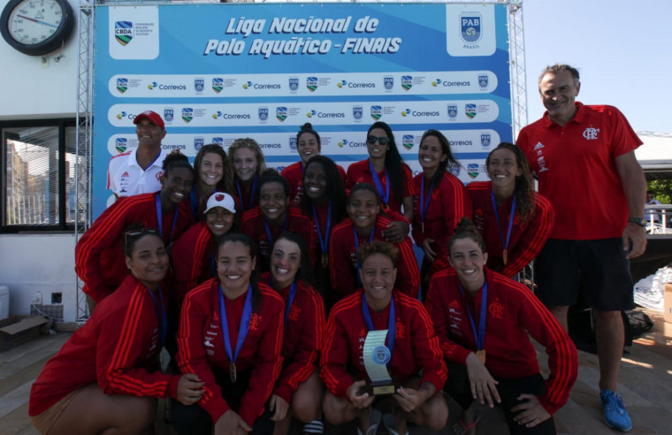 A equipe Sênior feminina conquistou o tetracampeonato da Liga PAB