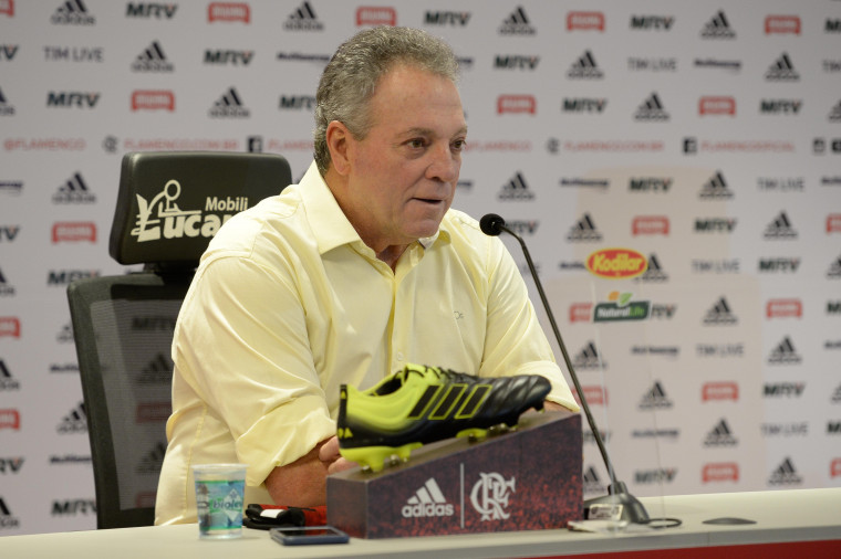 Treinador concedeu entrevista coletiva no Ninho do Urubu (Alexandre Vidal / Flamengo)
