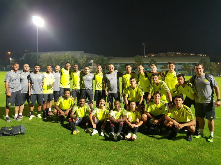 Equipe realizou último treino antes da estreia contra o Atlético de Madrid, da Espanha.