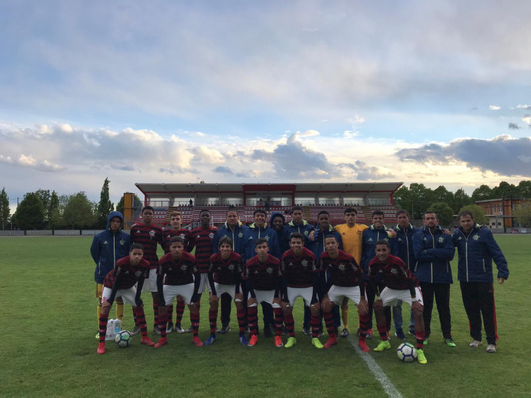 Sub-16 segue com 100% de aproveitamento na Itália e está na semifinal da Verona Soccer Cup