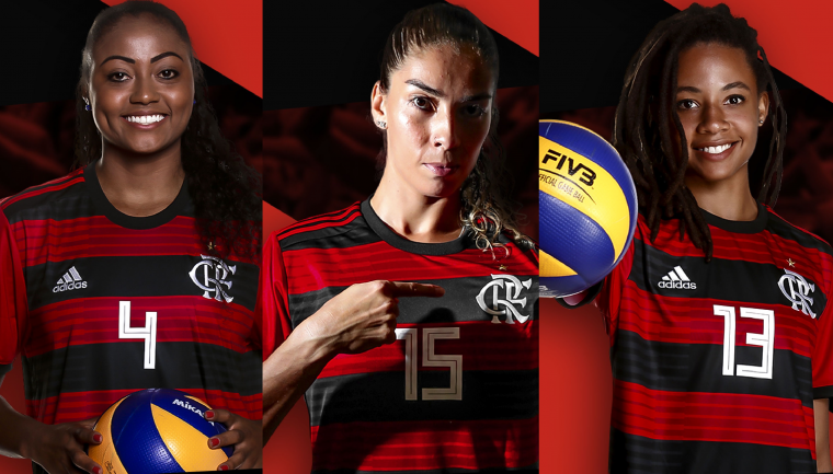 Angelica Caboclo, Jessica Silva e Nandyala Gama renovam com o Mais Querido para a disputa da Superliga 19/20