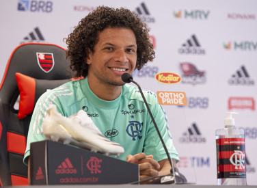 Coletiva Willian Arão no CT - 27-01-2021